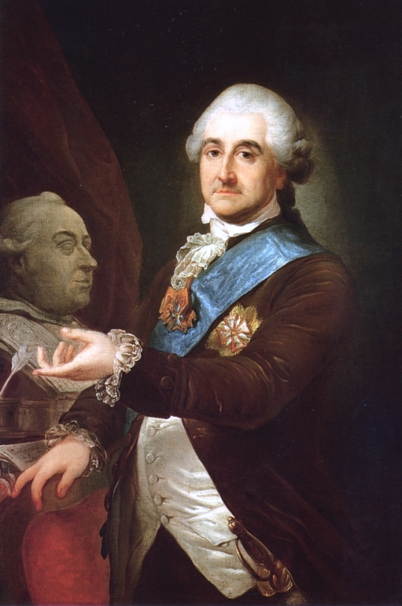 polish royalty with pope pius vi